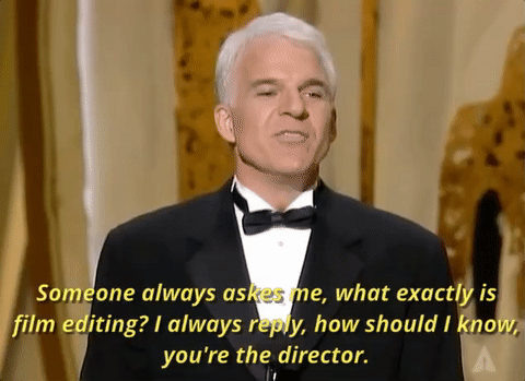 Film Editing Steve Martin GIF