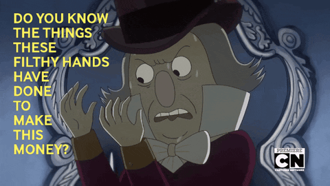 Filthy Hands Over The Garden Wall GIF