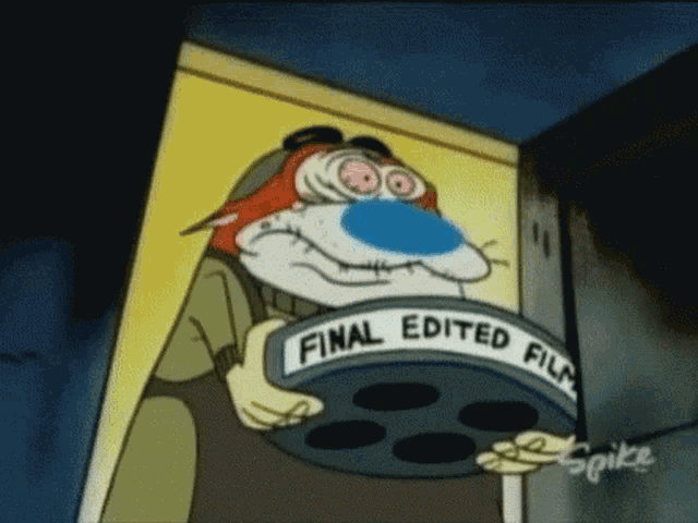 Final Edited Film Stimpy GIF
