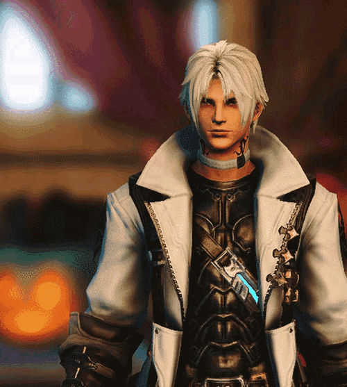 Final Fantasy Thancred Waters gif.