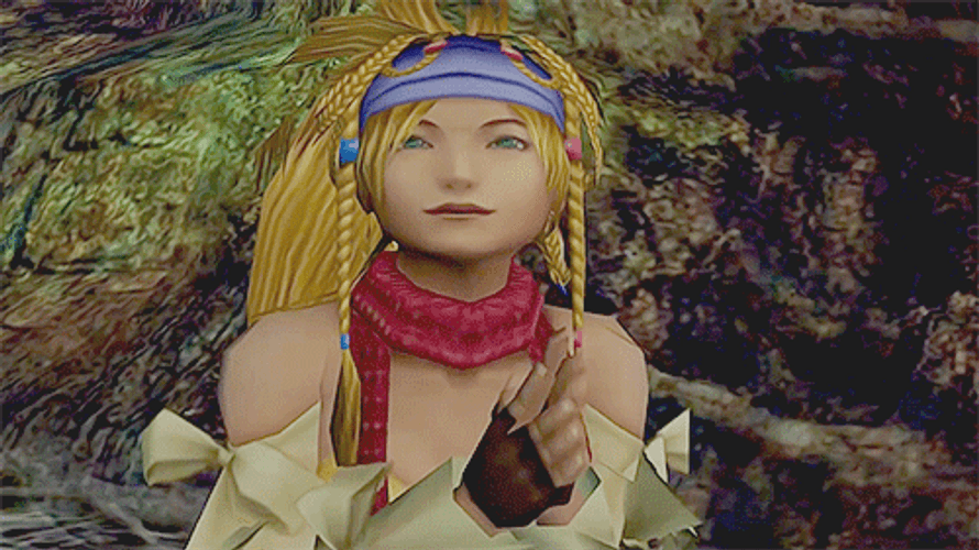 Final Fantasy X-2 Rikku Clapping GIF