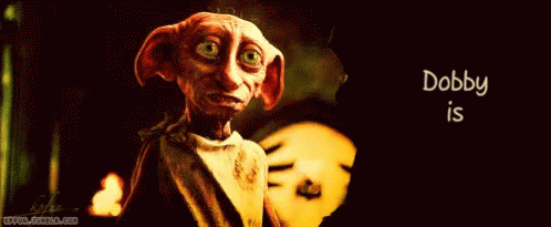 Finally Dobby Is Free GIF