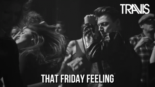 Finally Friday Dance Party Dougie Payne GIF