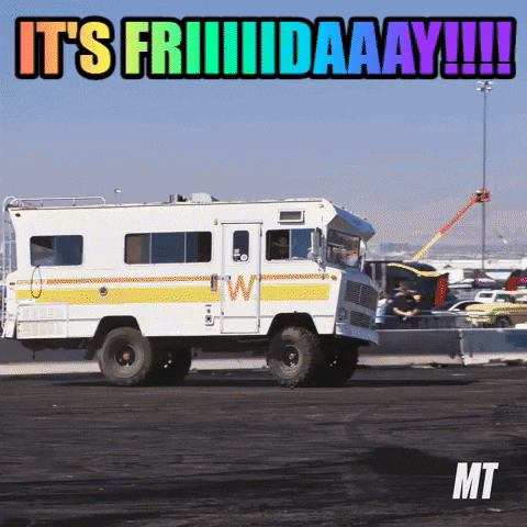 Finally Friday Trailer Truck Hyped Engine GIF