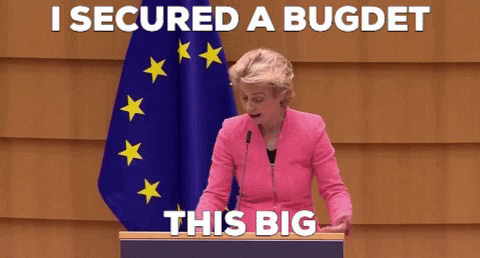 Finance Budget President Ursula GIF