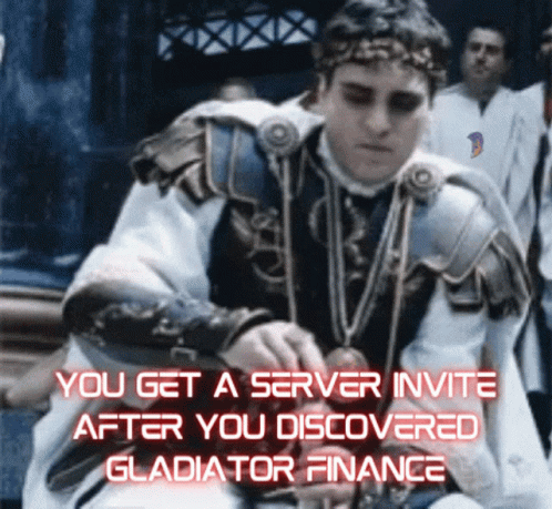 Finance Gladiator GIF