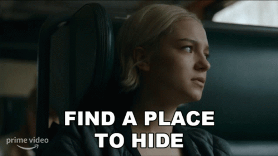 Find A Place To Hide GIF