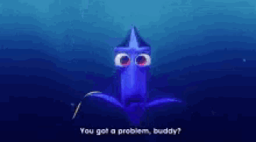 Finding Dory You Got A Problem Gif GIF