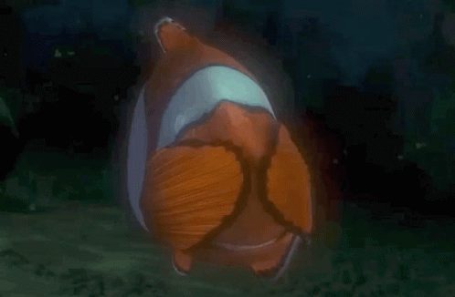 Finding Nemo Dad Covers His Eyes GIF