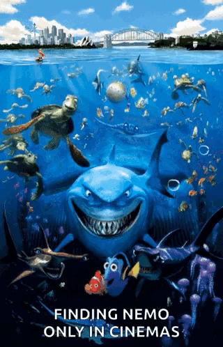 Finding Nemo In Cinemas GIF