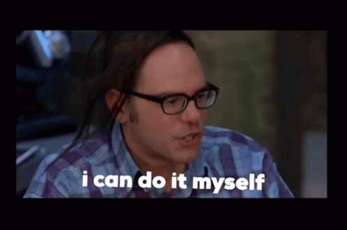 Fine Ill Do It Myself David Cross GIF