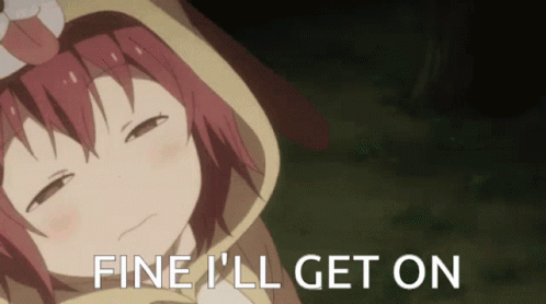 Fine Ill Do It Myself Drowsy Yuri GIF