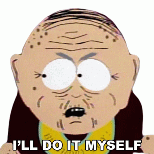 Fine Ill Do It Myself Grandpa Marsh GIF