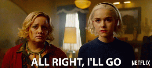 Fine Ill Do It Myself Kiernan Shipka GIF