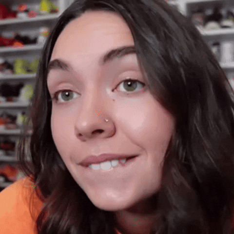 Fine Lady Showing Rizz On Camera GIF