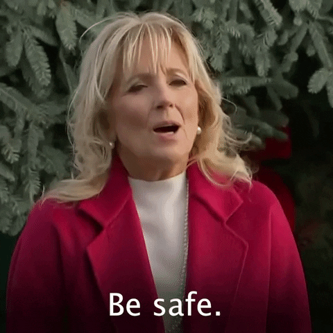 Fine Matured Lady Wishing Be Safe GIF