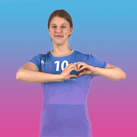Finger Hearts Slovenia GIF