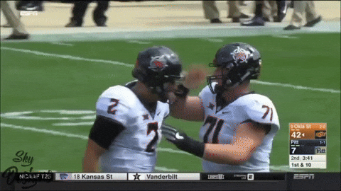 Finger Pointed Mason Rudolph Myles Garrett GIF