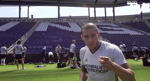 Finger Pointing Los Angeles Galaxy GIF