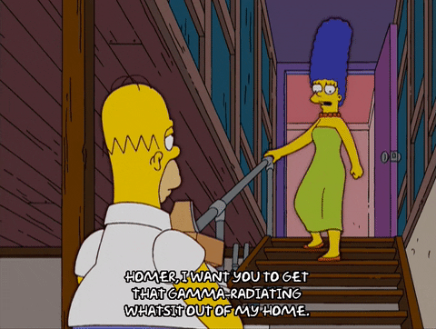 Finger Pointing Marge Simpson GIF