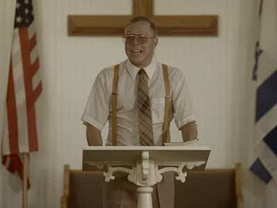 Finger Pointing Preacher Reconnecting Roots GIF