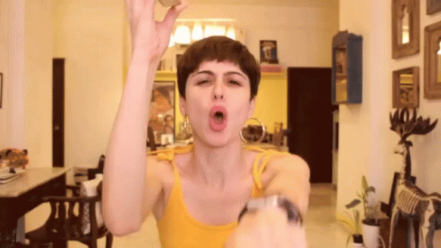 Finger Pointing Scherezade Shroff GIF