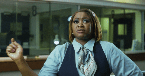 Woman Finger Snap With Attitude GIF