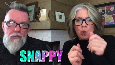 Happy Finger Snap GIF