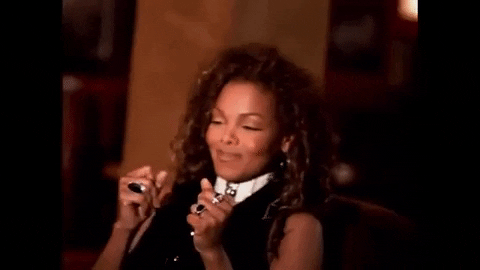 Janet Jackson Finger Snap GIF