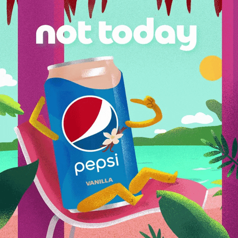 Finger Wag Pepsi Not Today GIF