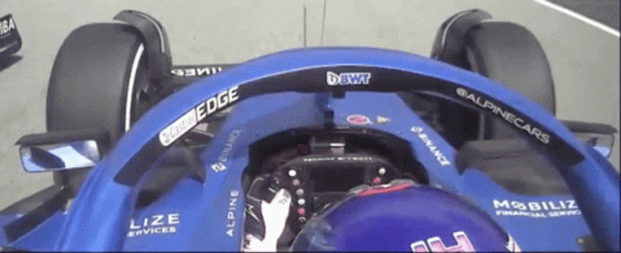 Finger Wagging F1 Alonso GIF