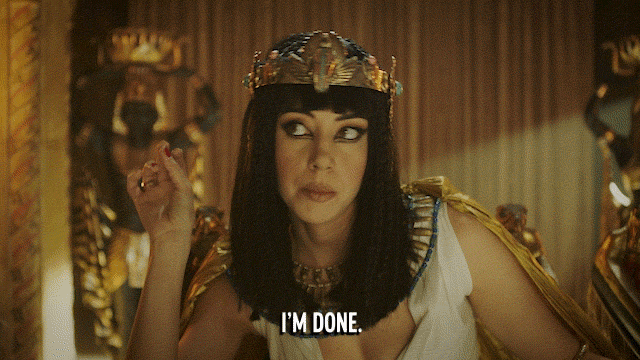 Finished Aubrey Plaza I'm Done GIF