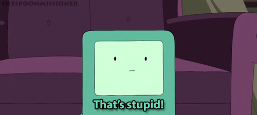 Finn Stating That's Stupid From Adventure Time Animation GIF
