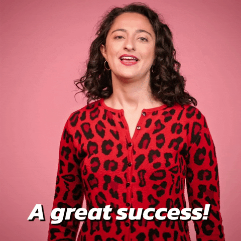 Fiona Great Success Smile GIF