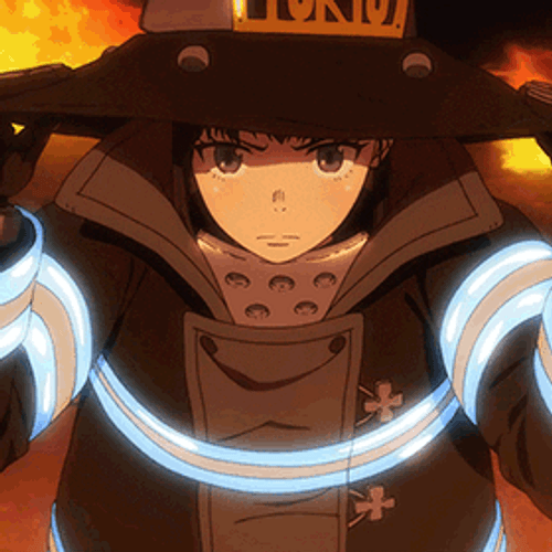Fire Anime Maki Fire Force GIF 