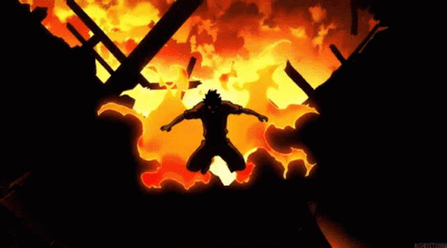Fire Anime GIF - Fire Anime Attack - Discover & Share GIFs