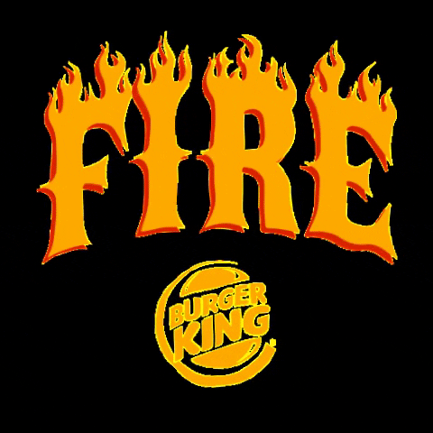 Fire Burger King GIF