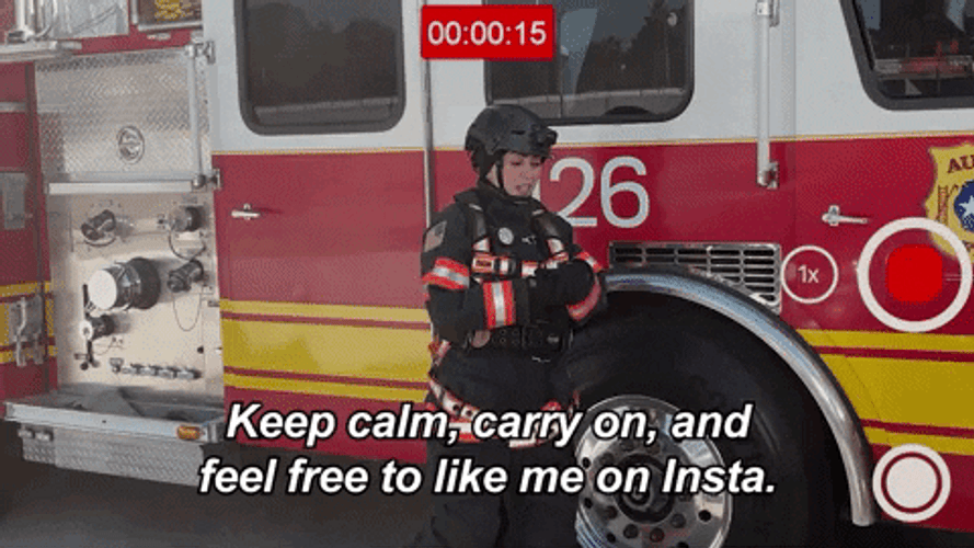 Fire Car Truck Firemen Instagram Live 911 Lone Star GIF