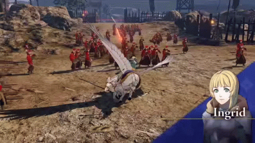 Fire Emblem Warriors Bouncing GIF