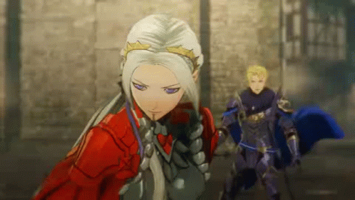 Fire Emblem Warriors Characters Arguing GIF