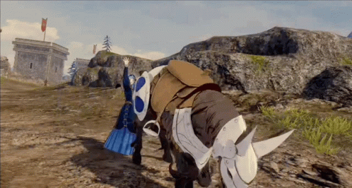 Fire Emblem Warriors Marianne Von Edmund GIF