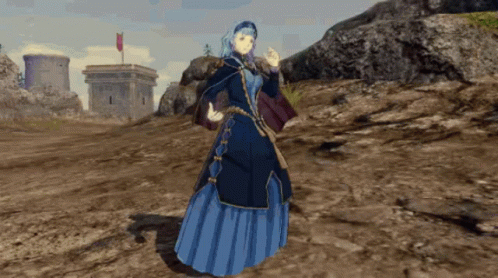 Fire Emblem Warriors Marianne GIF