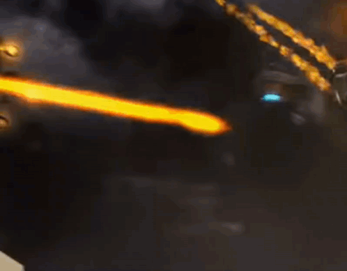 Fire Explosion with Dark Background