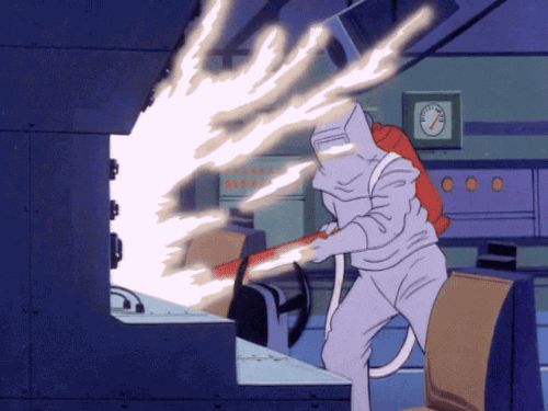 Fire Extinguisher For Burning Office GIF