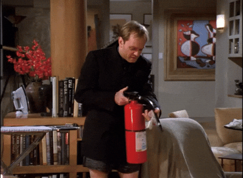 Fire Extinguisher Got Wild GIF