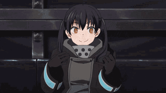 Fire Force Tamaki Happy GIF