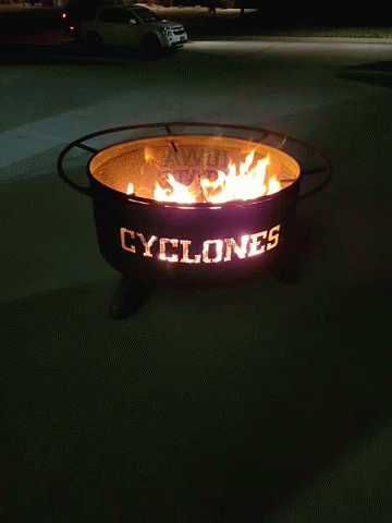 Fire Pit Saying Cyclones