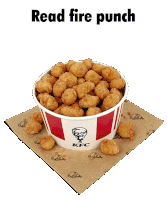 Fire Punch Punch Sticker GIF