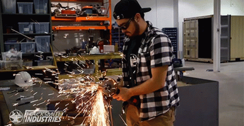 Fire Sharpening GIF