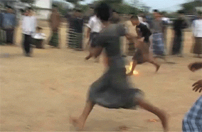 Fire Soccer Ball Game GIF